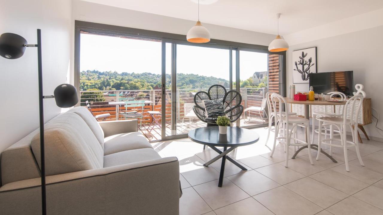 Le Coquet Avec Balcon Terrasse Et Parking Prive Apartment Сарла-ла-Канеда Екстериор снимка